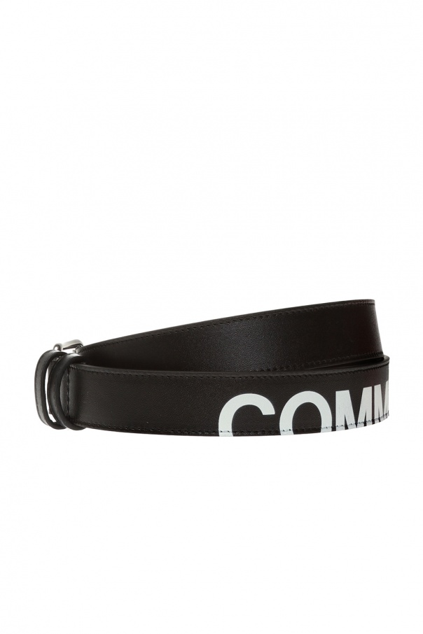 小物 COMME des GARCONS CLASSIC PLAIN BELT Comme des Garçons Wallet UNISEX BELT Black | BSTN Store
